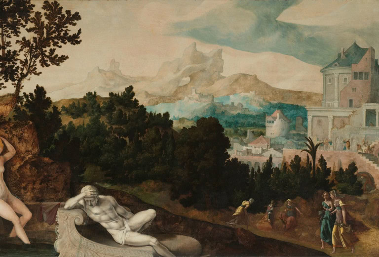 Jan van Scorel verbeeldde de mooie Bathseba